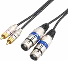 【ZAOLLA】XLR(メス)－RCA 3m (ペア) オーディオケーブル ZAOLLA】XLR(メス)－RCA 3m (ペア) オーディオケーブル